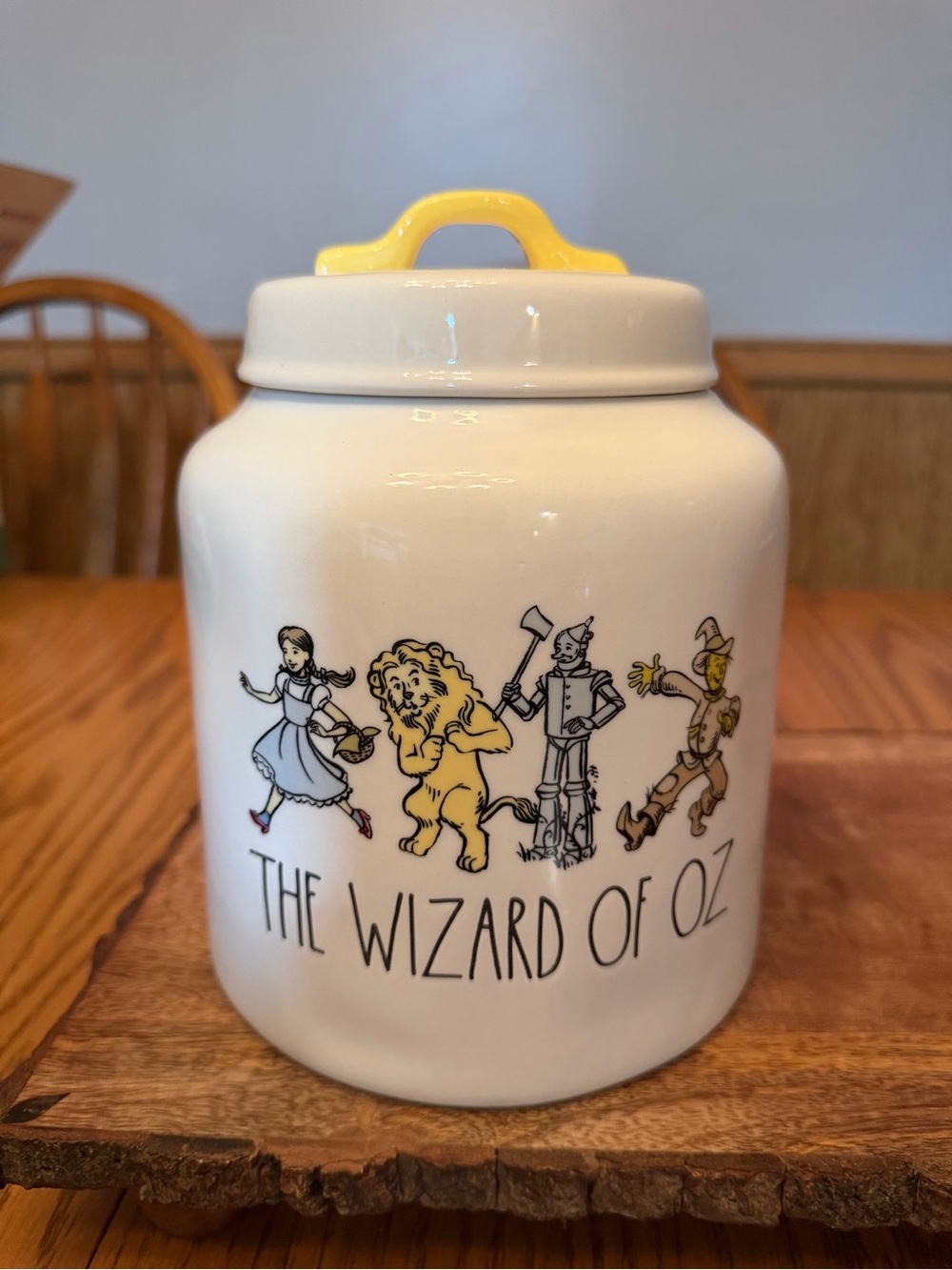 Rae Dunn x Wizard of Oz canister, cookie jar- RARE!